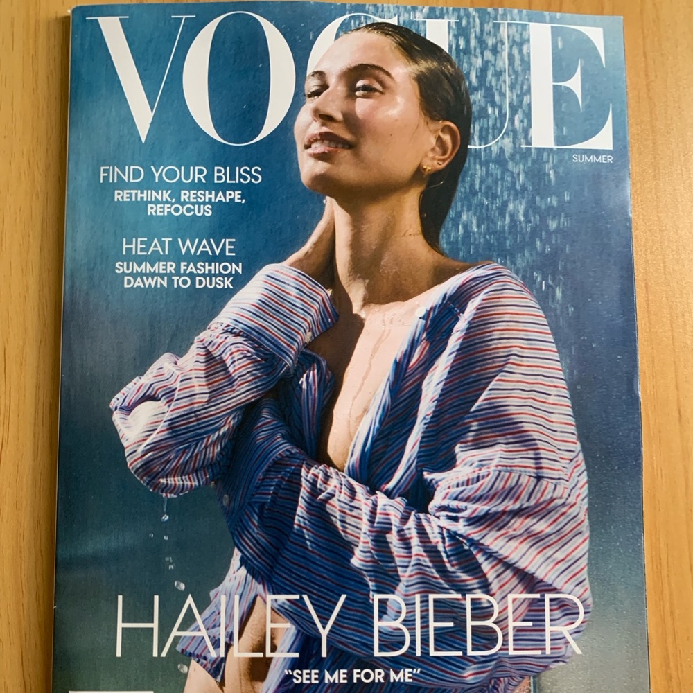Vogue Haliey Bieber 2025